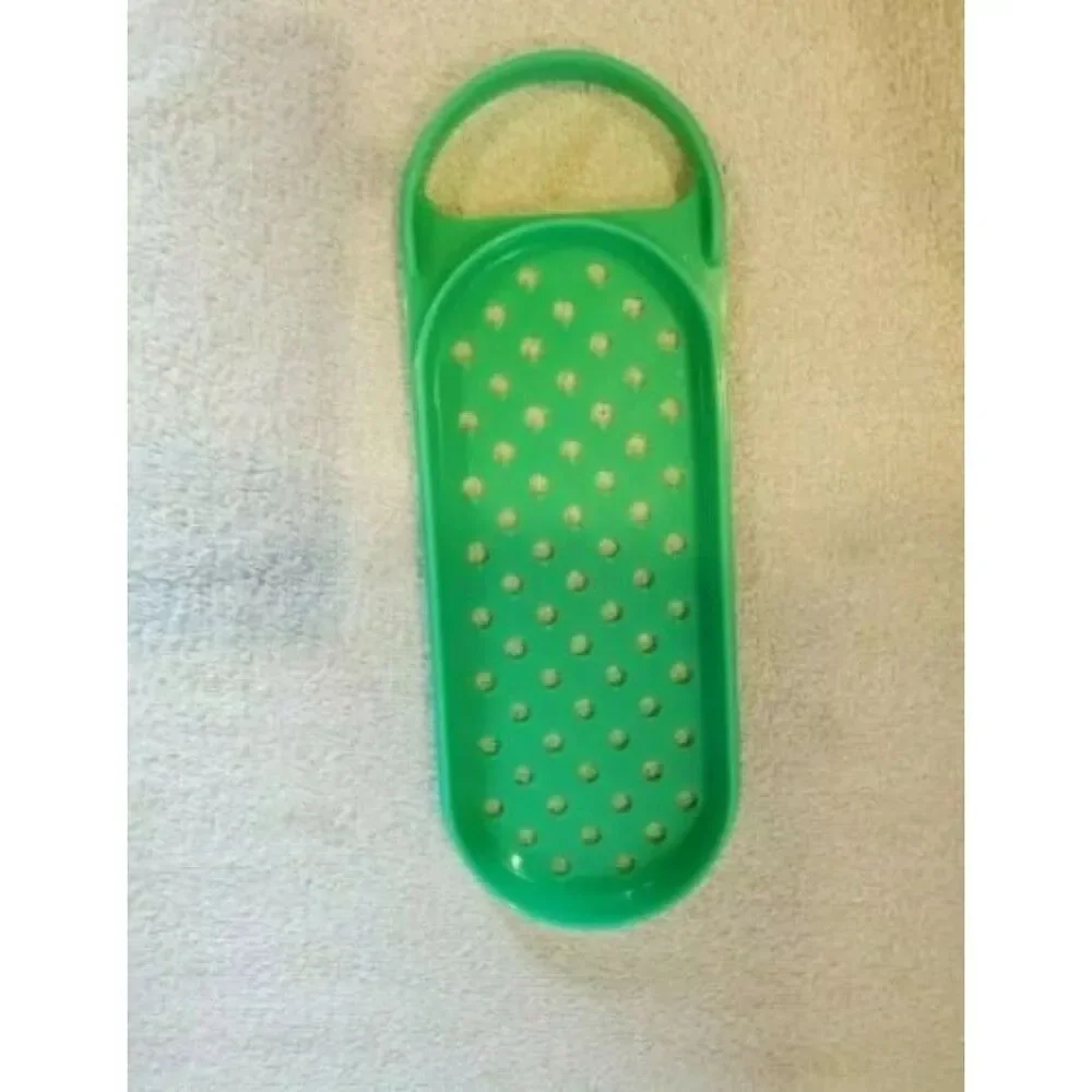Vintage Tupperware Jadeite Green Handy Cheese Vegetable Grater #1374-15 Shredder